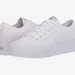 adidas Originals Nizza Platform "White" Women's Shoe. Used (once)